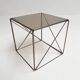 Geometric Isocele side table by Max Sauze, 1960s
