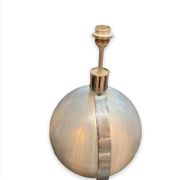 Lampe moderniste en acier brossé circa 1960-1970, Kappa