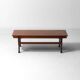 Table basse italienne en teck avec tiroirs cachés, années 1960.