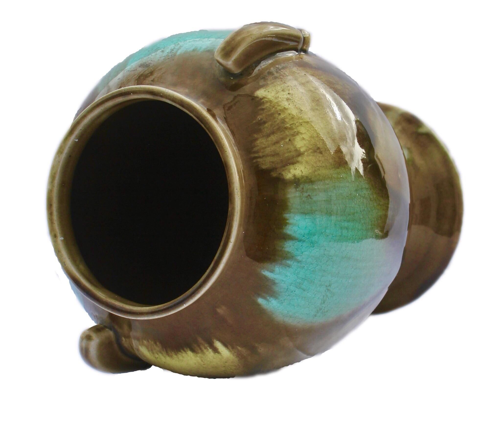 Handmade art deco planter, 1930, Belgium