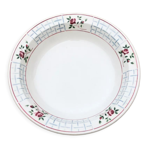 Plat de service creux Christiane Sarreguemines et Digoin