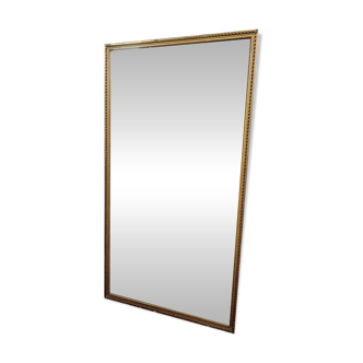 Louis XVI style mirror in gilded wood circa 1850