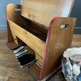 Vintage storage bench