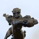 Bronze animalier, two fighting panthers by Georges Gardet, 1920