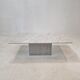 Italian marble coffee table, 1980s