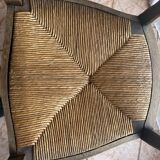 Paire de fauteuils en chêne