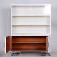 Bauhaus White Chrome-Plated Steel & Lacquered Wood Cabinet attributed to Vichr, 1930s