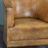 Sheepskin armchair