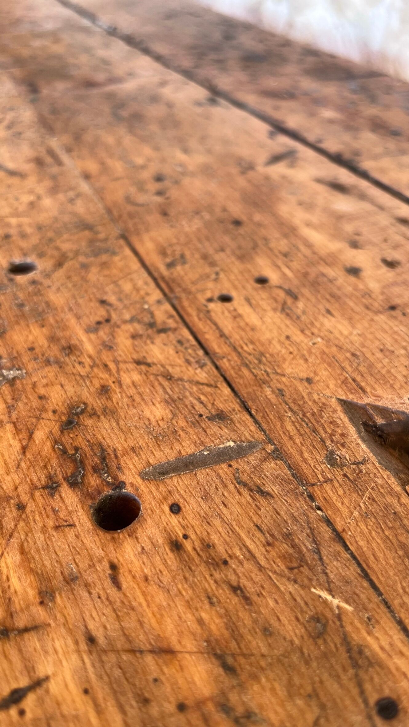 Old kitchen island/central workbench