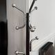 Metal coat rack with 12 hooks - 1970s