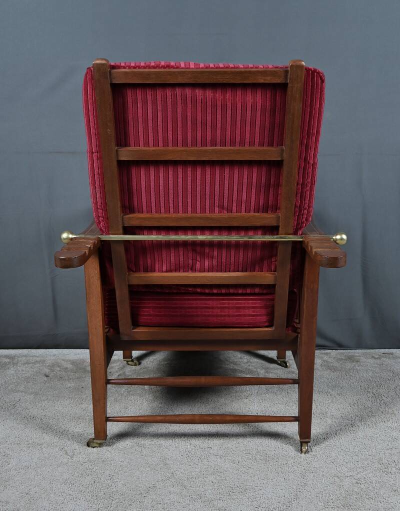 Morris chair in Mahogany, Arts & Crafts style – Early 20th century