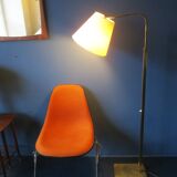 Danish multi-adjustable brass floor lamp, 1960s