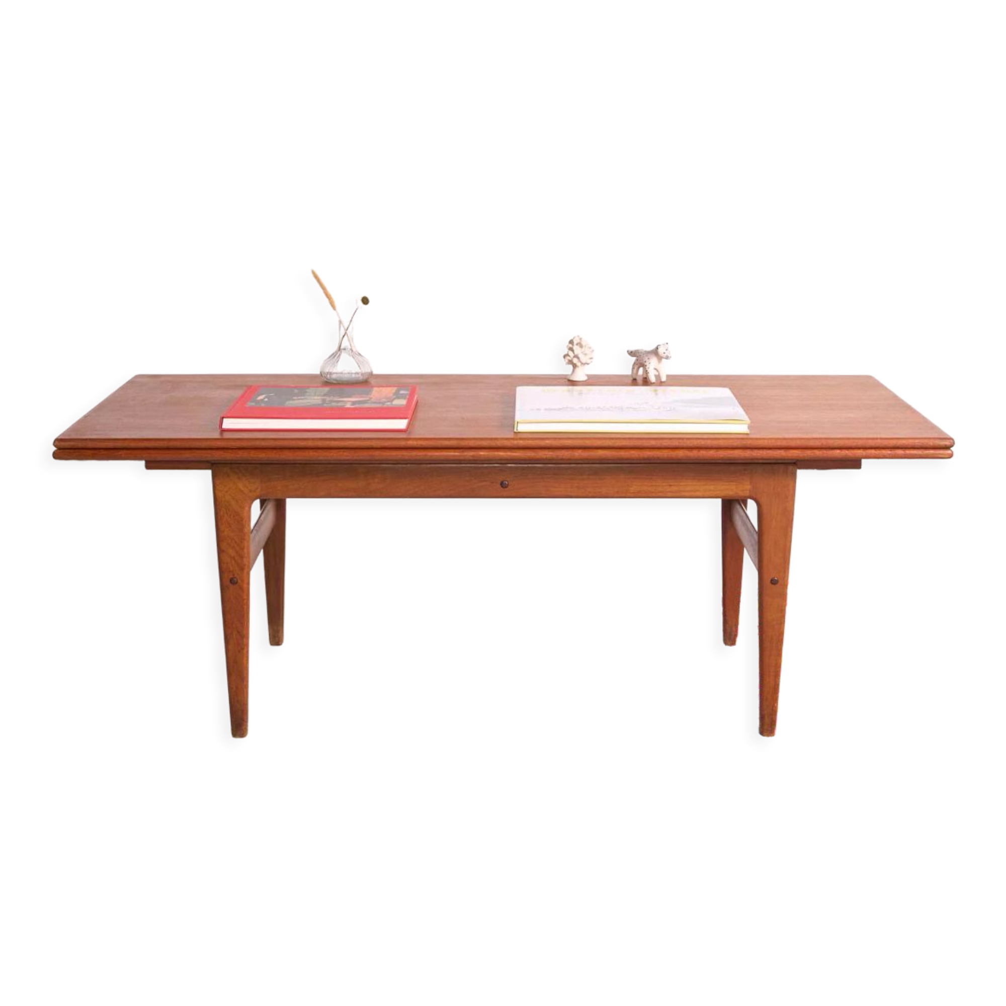 Danish vintage table Kai Kristiansen "Elevator" - convertible high table