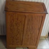 Antique trunk in solid wood
