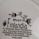 Set of 3 deep plates + dish – Myott Finlandia – England