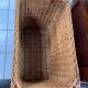 Large old wicker basket - for wood / logs