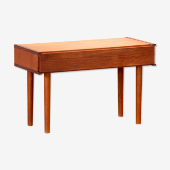 Console meuble d’appoint scandinave 1960