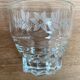 6 verres à eau vintage sérigraphiés