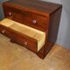 Commode Art Déco en noyer vers 1930