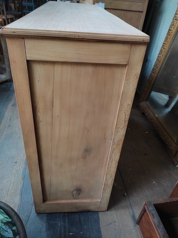 Buffet glazed solid wood Aérogommé antique