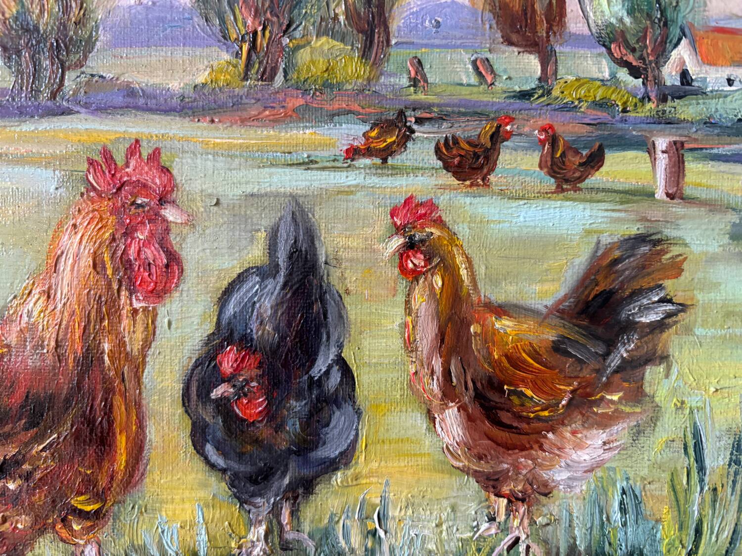 20th century school hens