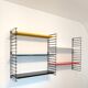 Tomado wall unit with metal shelves by Dekker – Tomado