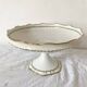 Antique fruit bowl, footed bowl in Limoges porcelain - Perrier Paris