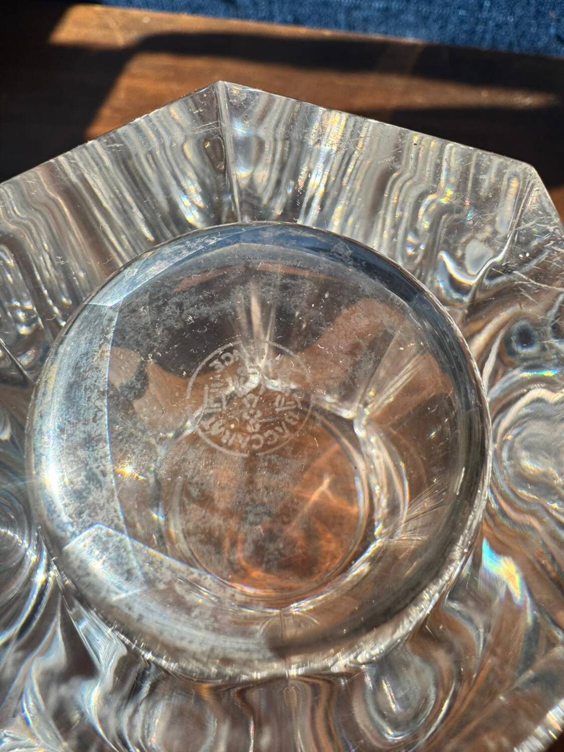Baccarat 59's crystal vase / Antique "Nelly Harcourt" model. 16 cm