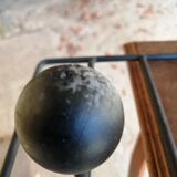 Vintage wall coat rack 8 balls