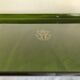 1980 green plexiglass plateau neo-classical