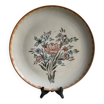 Glazed stoneware dish – France, mid-20th century