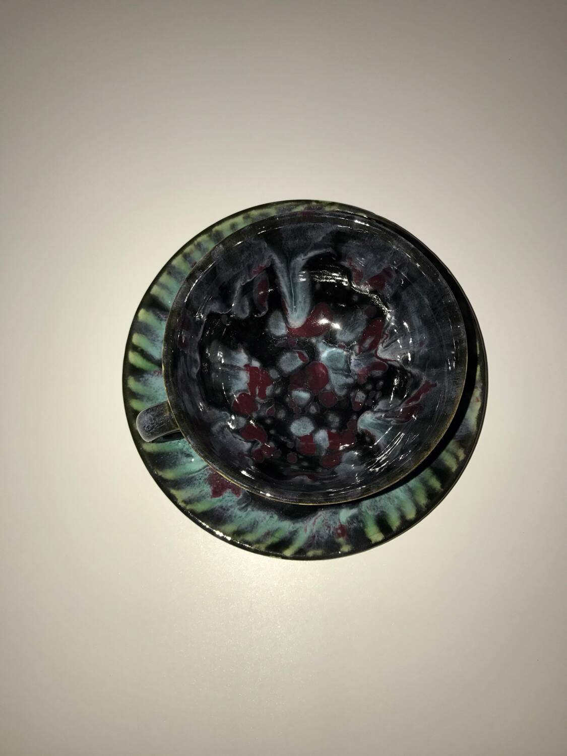 Cup, bowl and plate saucer set