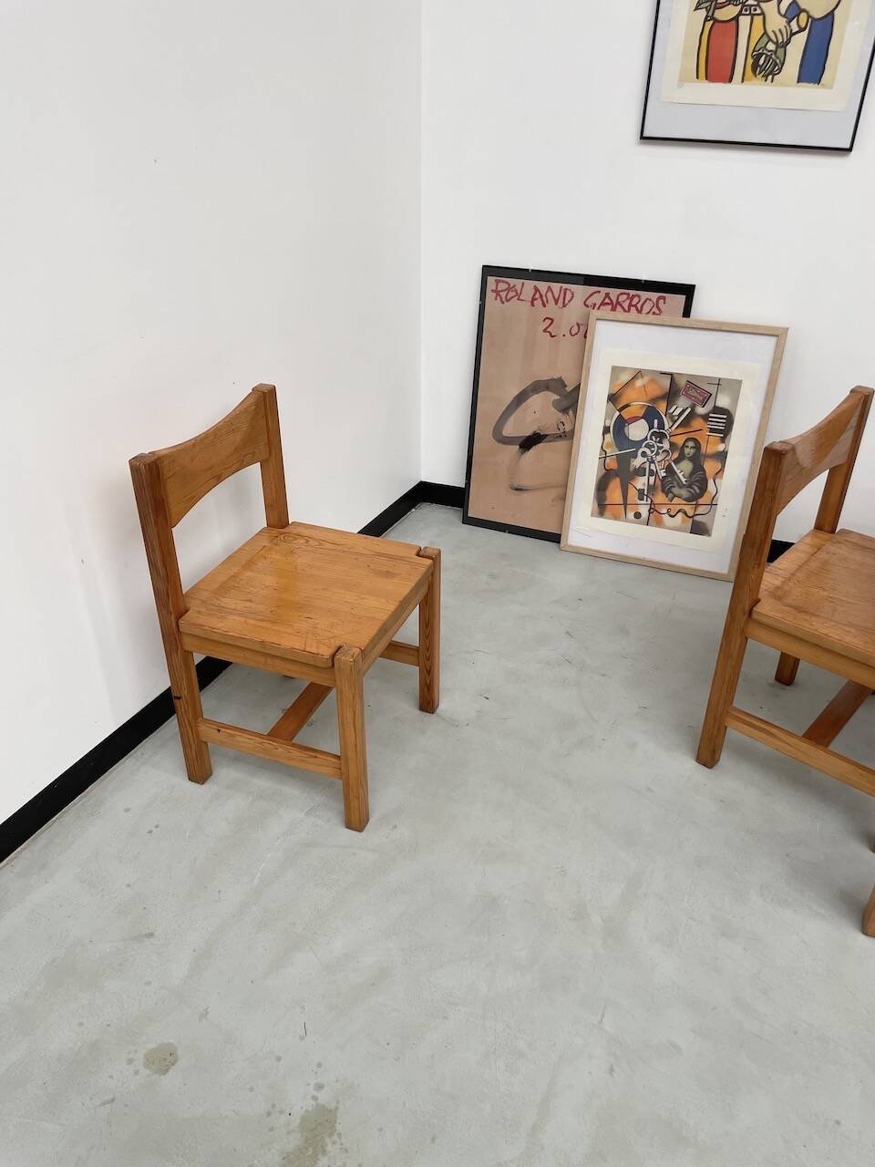 Table pin et chaises « hongisto » Ilmari Tapiovaara