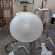 Lampe galet verre italien années 70/80