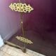 1950's lacquered wood and brass sideboard