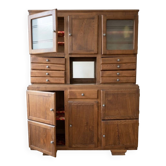Antique wooden sideboard buffet