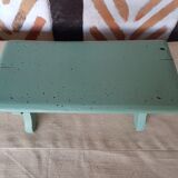 Footrest, green bench