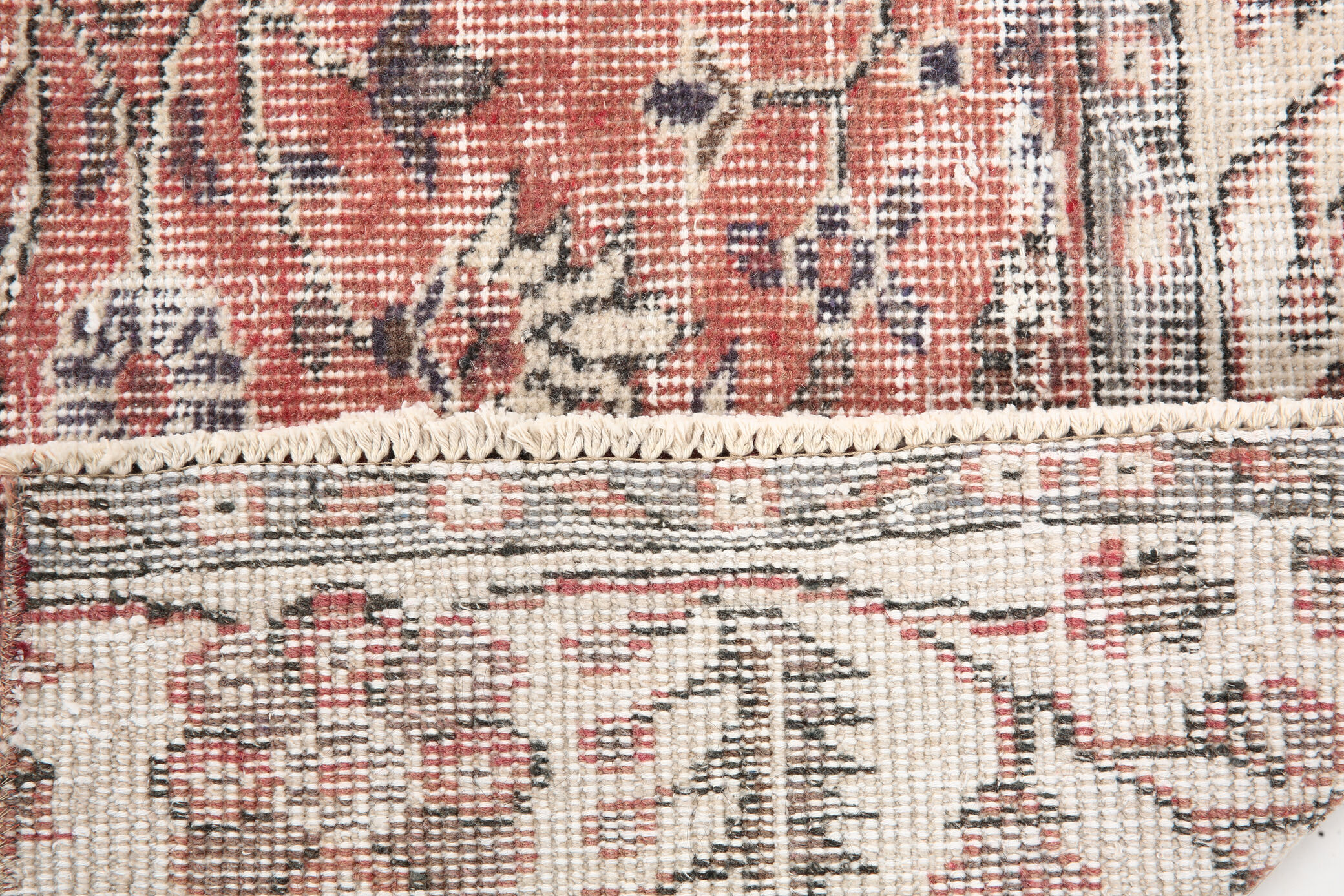 Tapis turc rouge pâle 2x9, 71x288Cm