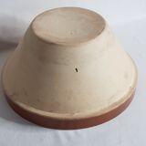 Large verned sandstone bowl or terrine with spout