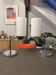 Pair of vintage chrome design lamps – MOOS Switzerland – Italian style
