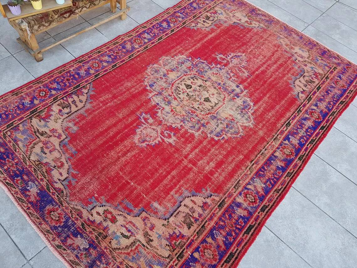 Decorative Oushak Floral Carpet sku 2330
