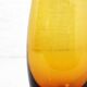 Straw yellow Scandinavian vase