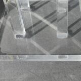 Lamp David Lange plexiglas 1970