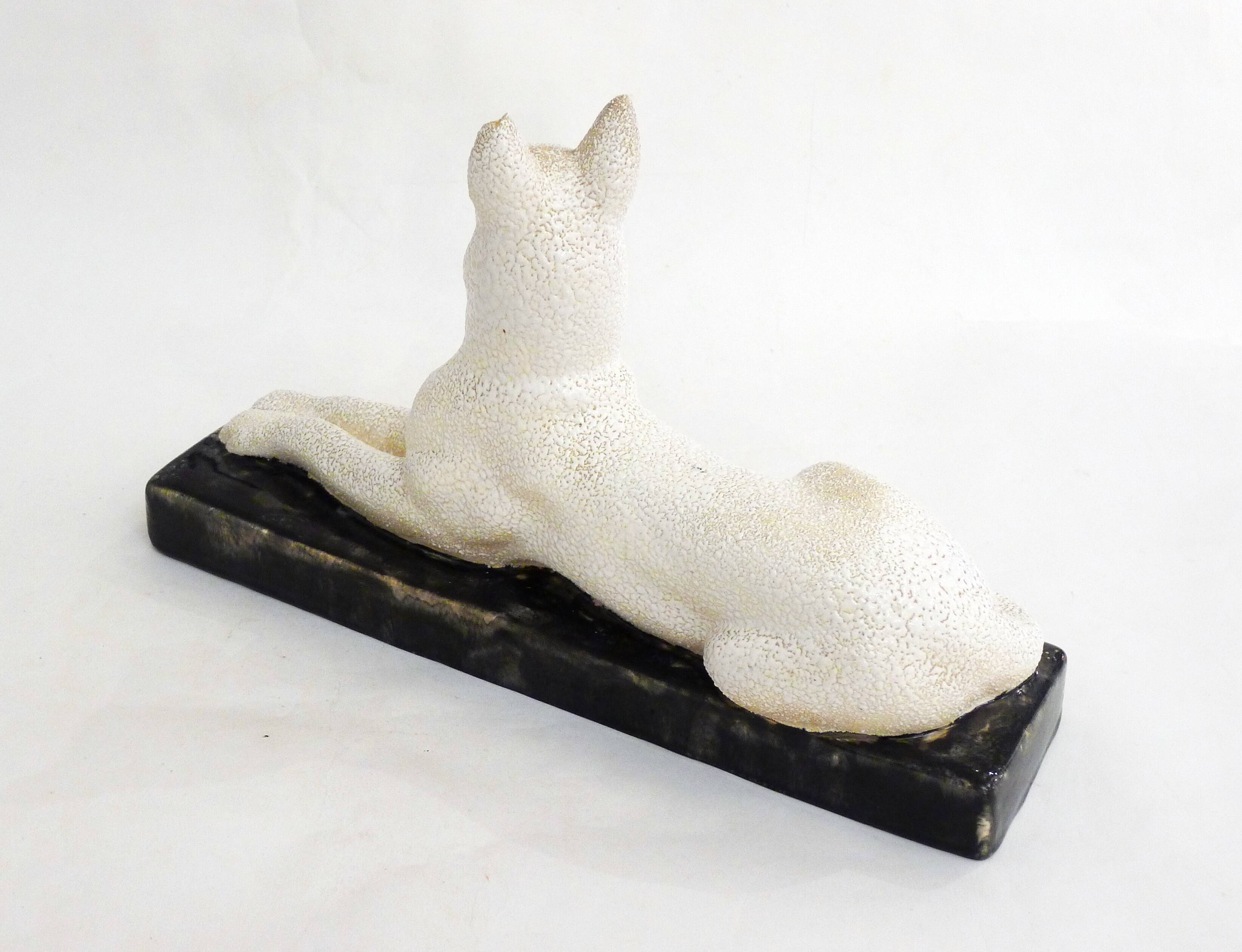 Sculpture Chien Art Déco Odyv