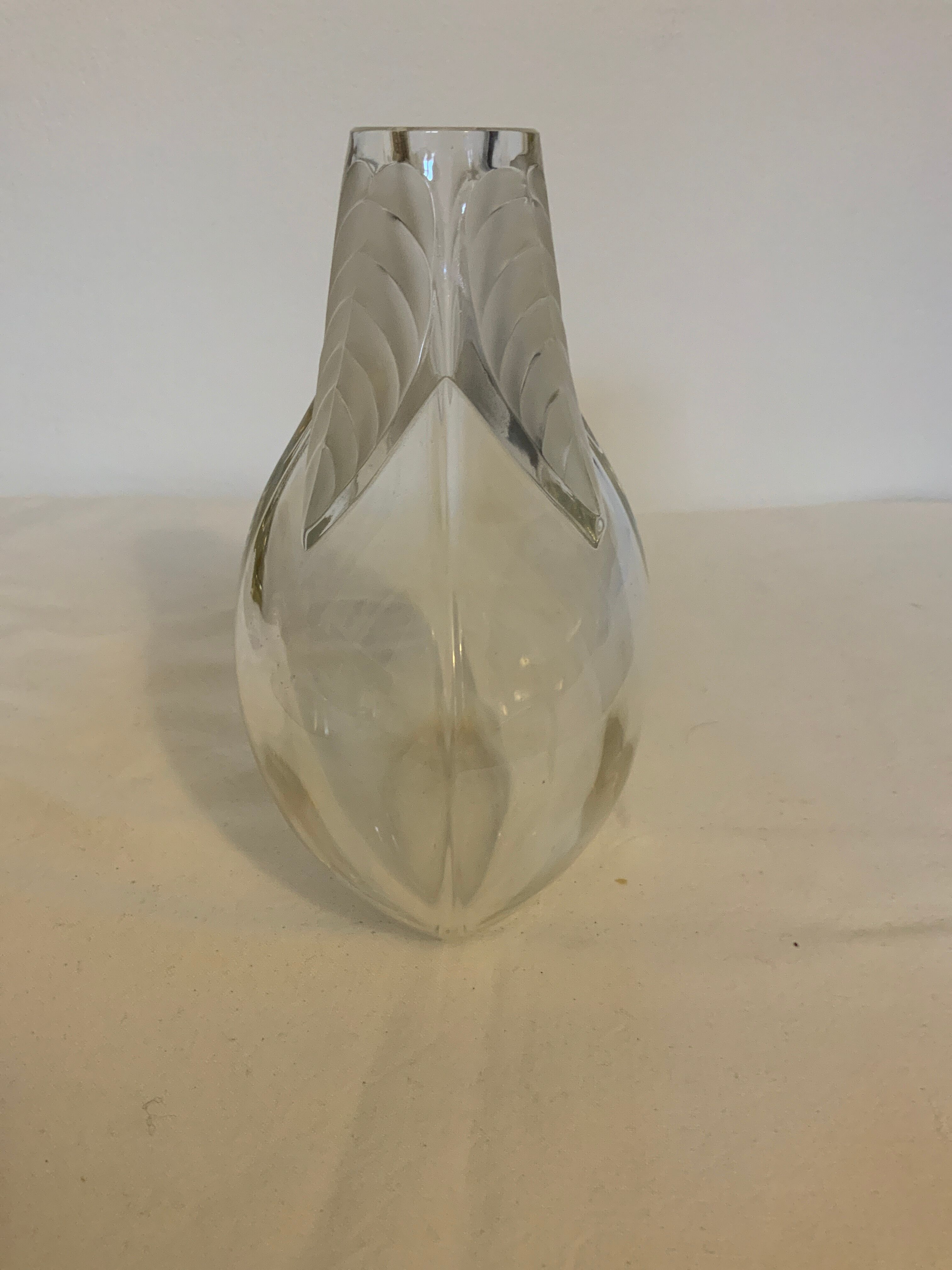 Lalic crystal vase