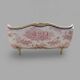 Lit basket in Louis XV style, TOILE DE JOUY tapestry.