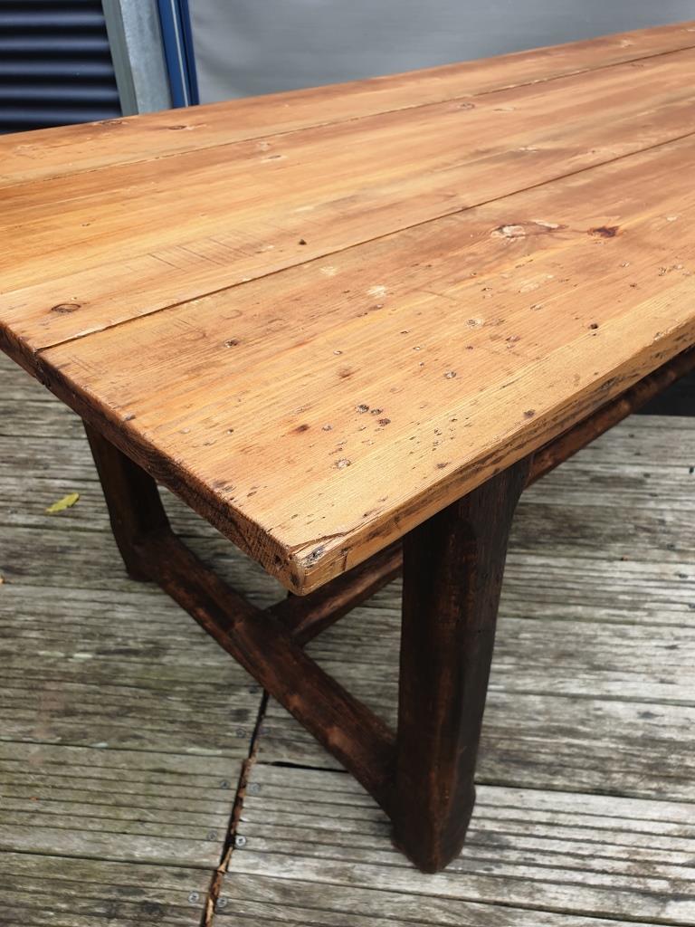 Farm table XIXth up to 10 guests