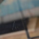 Table low glass magazine rack 50s