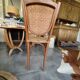 Chaise bistro en rotin