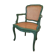 Restyled canned convertible armchair